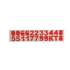 Комплектуючі до гідрантів Набір чисел для знаку ПГ (ПВ)